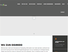 Tablet Screenshot of digiredo.nl